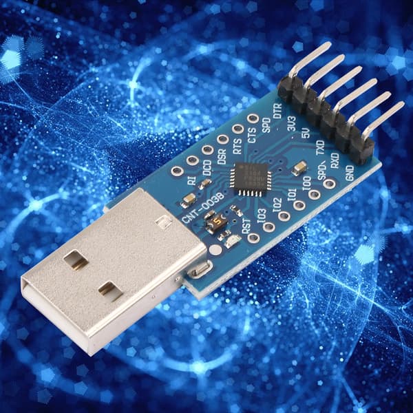 CP2104 USB 2.0 til TTL UART 6PIN Seriell Konverter Modul med Ledning