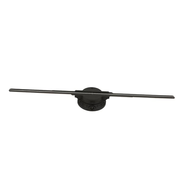3D Holografisk Vifte 276 LED WiFi APP-kontroll Hologram Projektorvifte for Windows Android iOS 100‑240V 19,7 Tommer US Plug