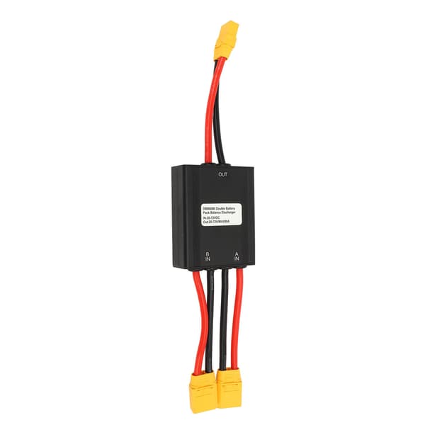Dobbel Batteri Parallell Modul Adapter 20V til 72V 80A for E-sykkel Lader Konverter