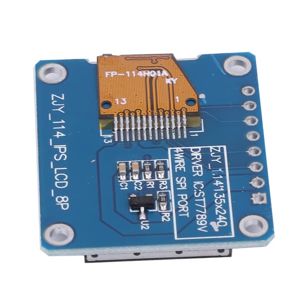 1.14in IPS TFT Display Screen Module ST7789 8Pin Elektroniske komponenter af høj kvalitet