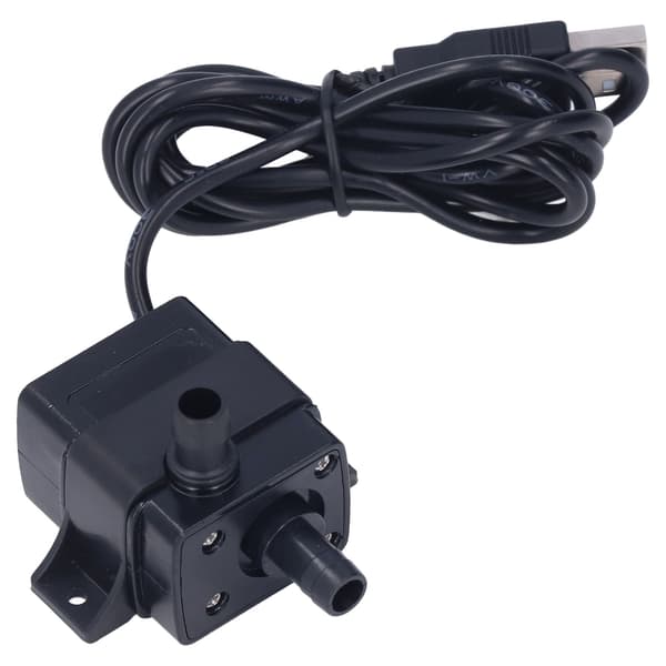 DC5521 Honkontakt Vattenpumpskit 5V 1W Lågtrycks Dränkbara Pumpar med USB-kabel