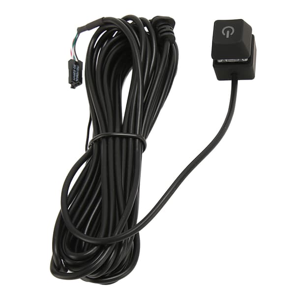 PC Strømknap Ekstern Fleksibilitet Switch Strømforsyning Kontrol Adapter Kabel Computer Vært Knap 5m 16.4ft