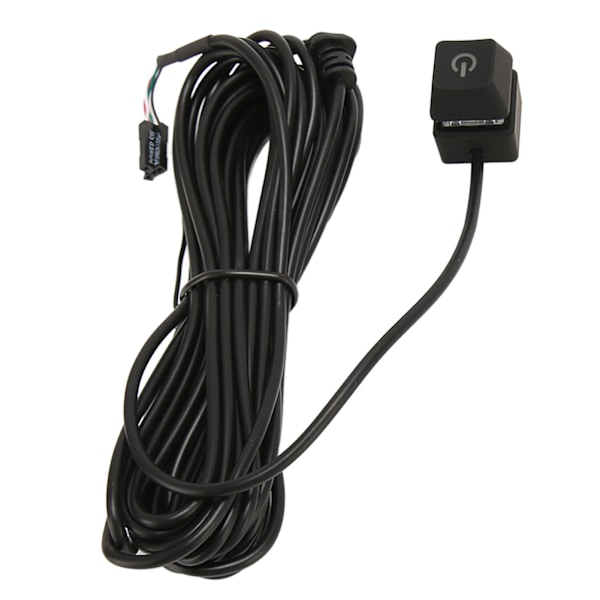 PC Strömknapp Extern Flexibilitet Switch Strömförsörjning Kontroll Adapter Kabel Dator Värdknapp 5m 16.4ft