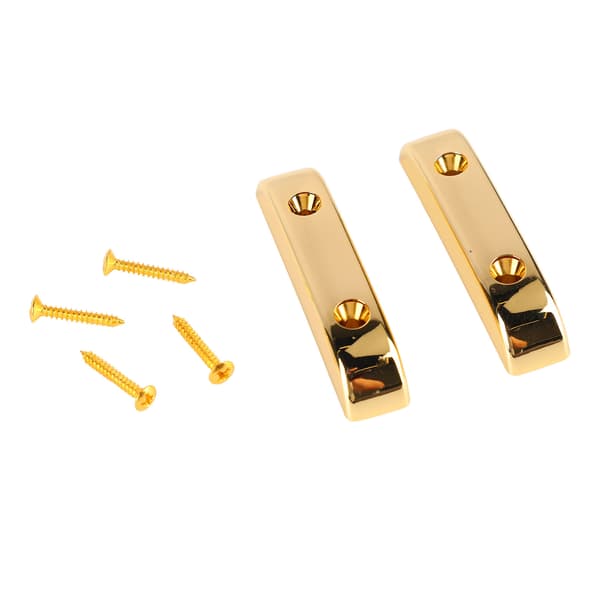 2 st bas tumstöd plast halkfri lättvikt jazzbasgitarr tumfingerstöd GM03 guld