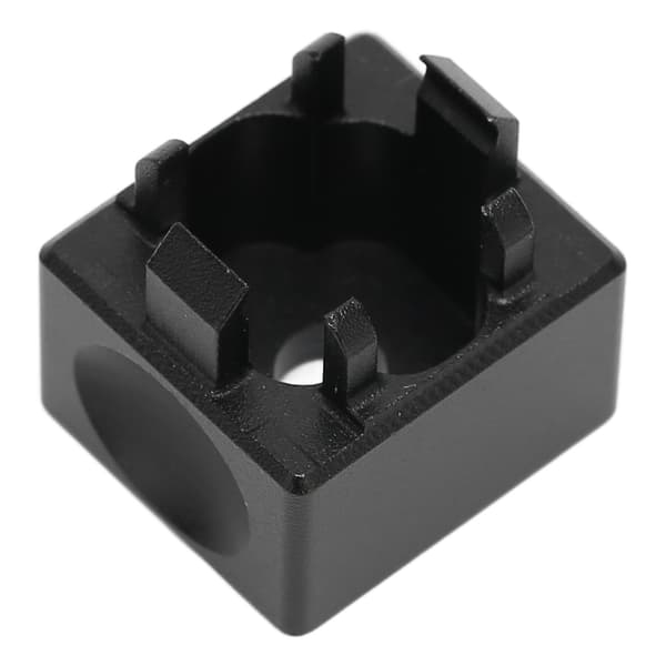 Metal Switch Opener Aluminiumlegering Anodiseret Keycap Puller til Cherry MX Cross Mekanisk Tastatur Sort
