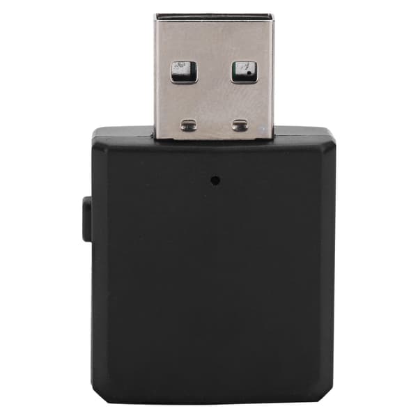 Bluetooth 5.0 Audio Receiver Transmitter USB Lydkort 3 i 1 AUX RCA 3.5mm Socket Adapter Sort
