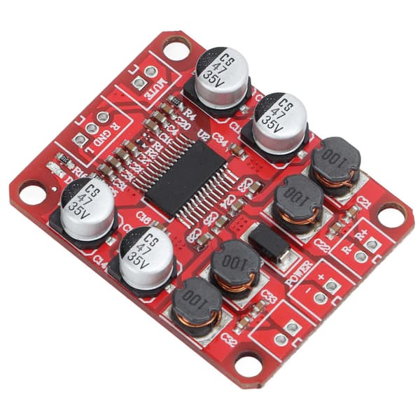 Effektforstærkerkort TPA3110 2X15W Dual Channel Stereo Digital Effektforstærkerkort Modul til Computer