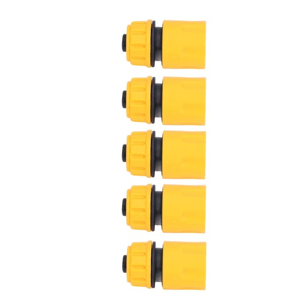 5 stk. ABS 3/4in Quick Connect Slangeadapter Rørfittingsæt til Have