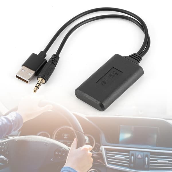 3,5 mm AUX Bluetooth-mottakeradapter Trådløs bilstereo HIFI Stereo Musikk Auto Tilbehør