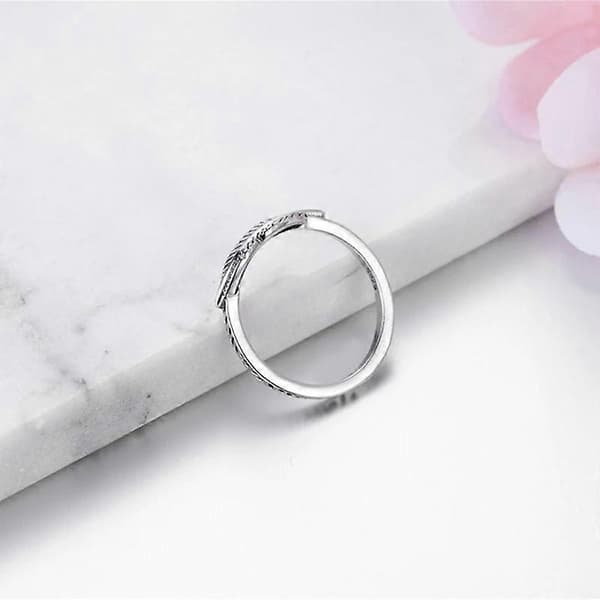 Couple Rings Cute Footprint Design - Personalized Simple and Versatile Trendy Rings silver silver 9