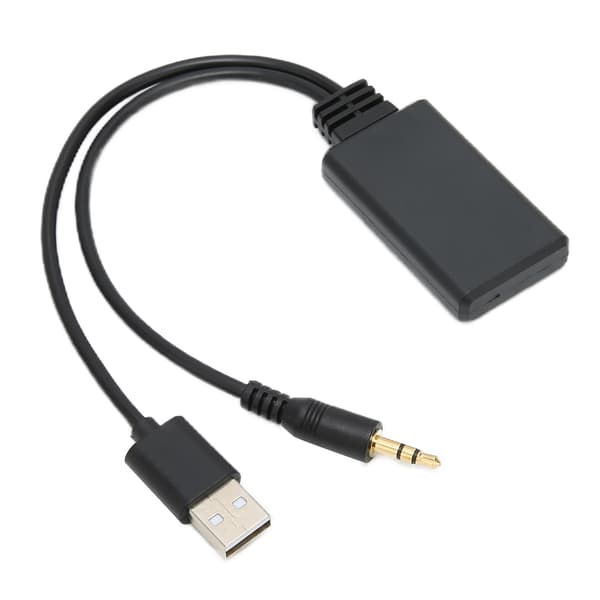 Bil AUX Bluetooth Audio Receiver Trådløs USB HIFI Lydkvalitet Bluetooth 5.0