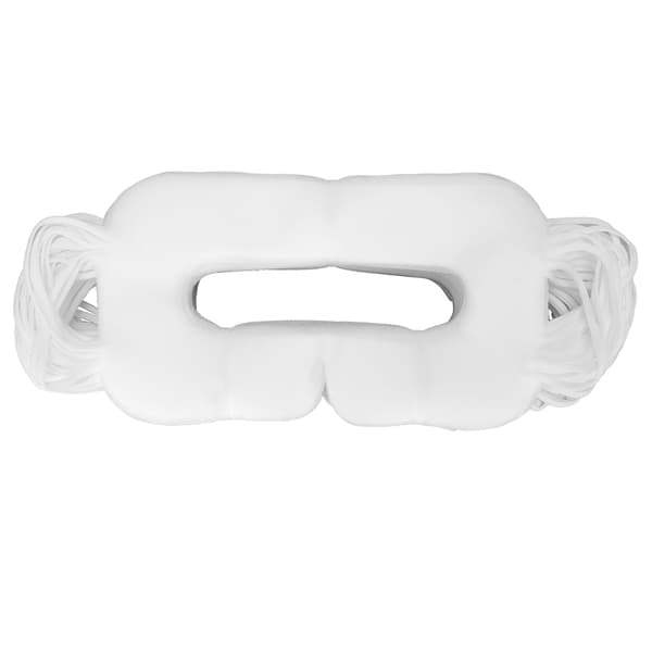 100 st Universal Engångs VR Mask Vit Non Woven Sanitär Ögonskydd för Oculus Quest 2 Stor Bajonett