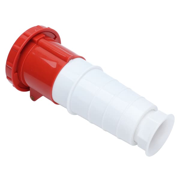 Industriell Aviation Plug Connector 3-fas 63A 3P+E 4-kärnig Vattentät Socket