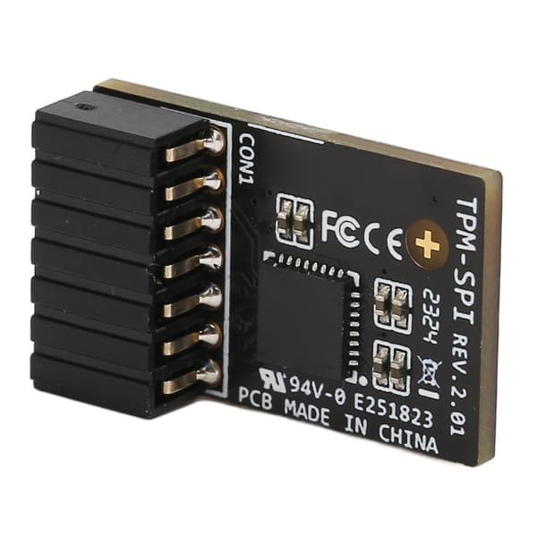 TPM 2.0 Modul SLB 9670 SPI 14Pin Sikkerhetskryptering for ASUS Hovedkort Windows