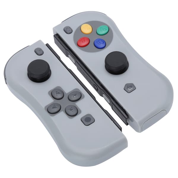 Langaton Bluetooth Joycon -peliohjain oikea vasen tummanharmaa