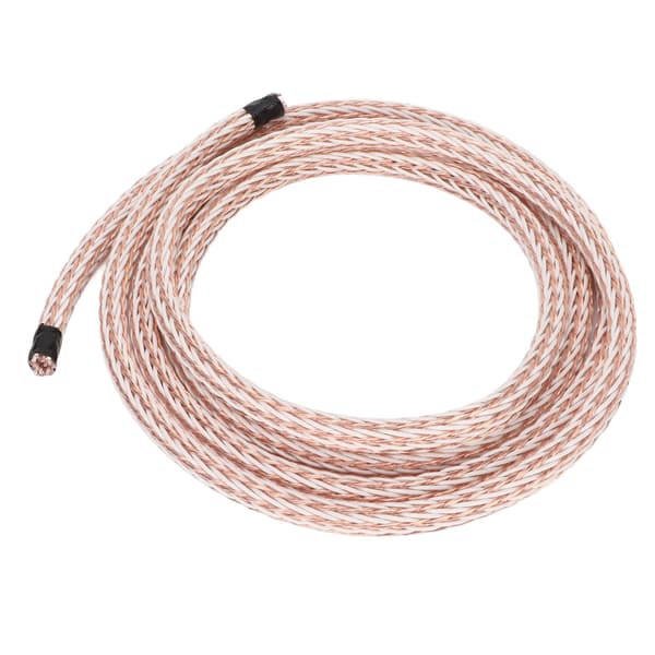 12TC 24 Core HiFi OCC Kobber RCA Kabel Interconnect Ledning til Lydbilledudstyr 2,5m 8,2ft