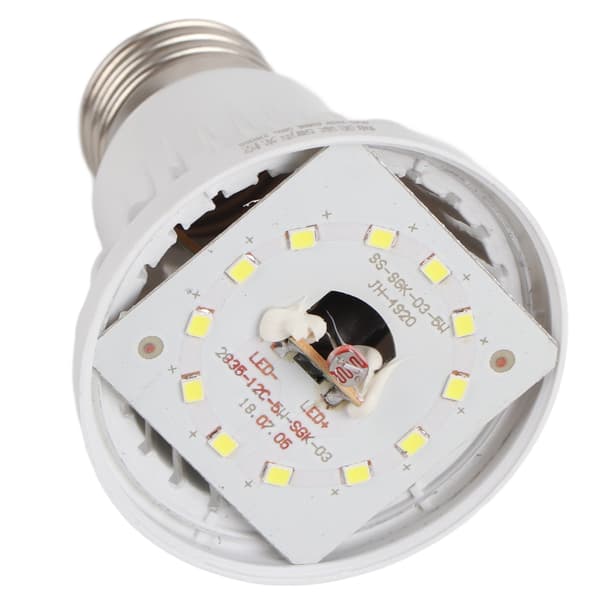 220V E27 LED Lydsensor Pære Auto På Av Nattlys