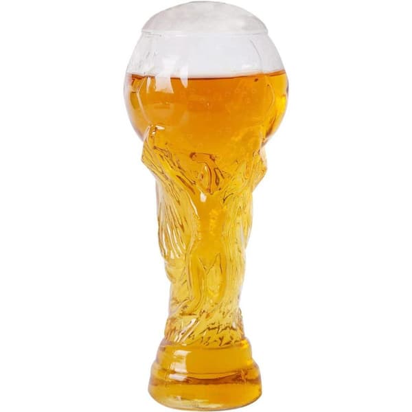 VM-ølglas, fodboldølglas, fodbold-VM-trofæform KLB