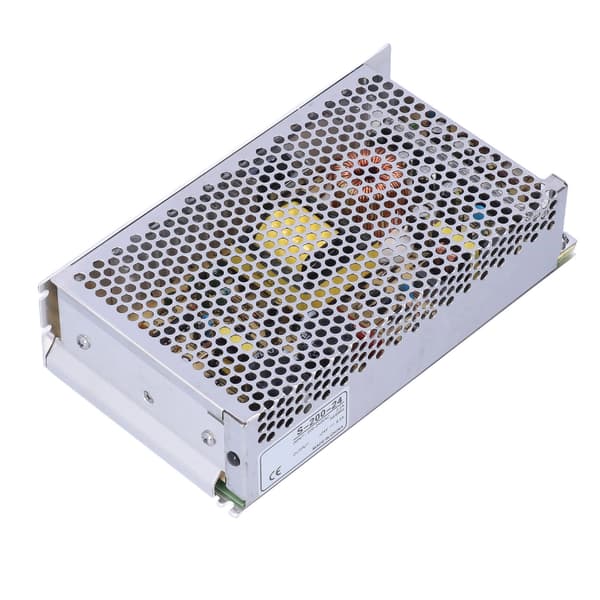 Hul Switching Strømforsyning AC240VS 200 24 DC Transformator for LED-stripe Datamaskinprosjekt Skjerm Kamera