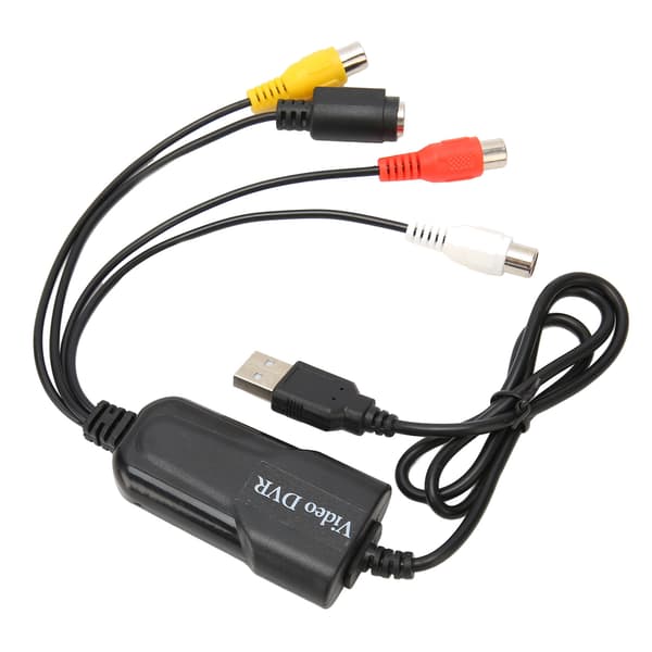 Video Capture Card RCA til USB Konverter VHS DV VCR Hi8 DVD til Digital til Windows OS X