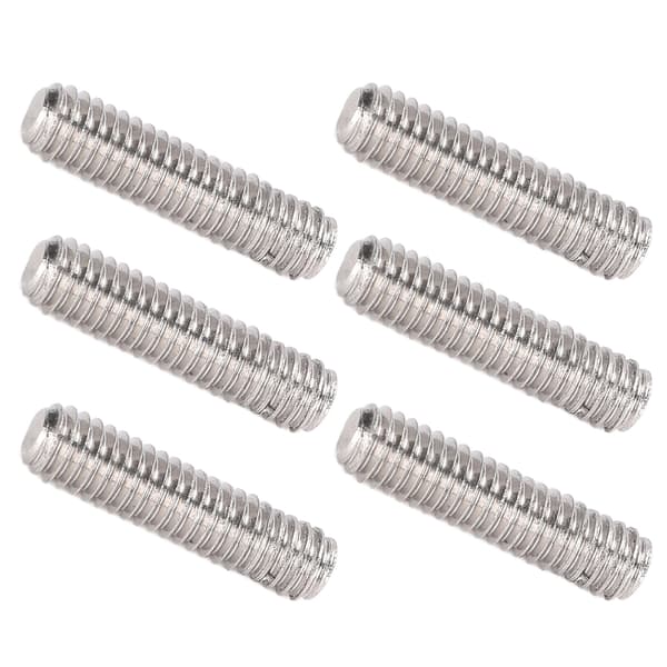 50 stk. A2-70 rustfritt stål skruer M2.5x10 Settskrue Sortiment Maskinvare Festemidler Kit