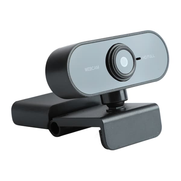 HD 1080P USB Webcam med indbygget mikrofon, autofokus til computeroptagelse og konference