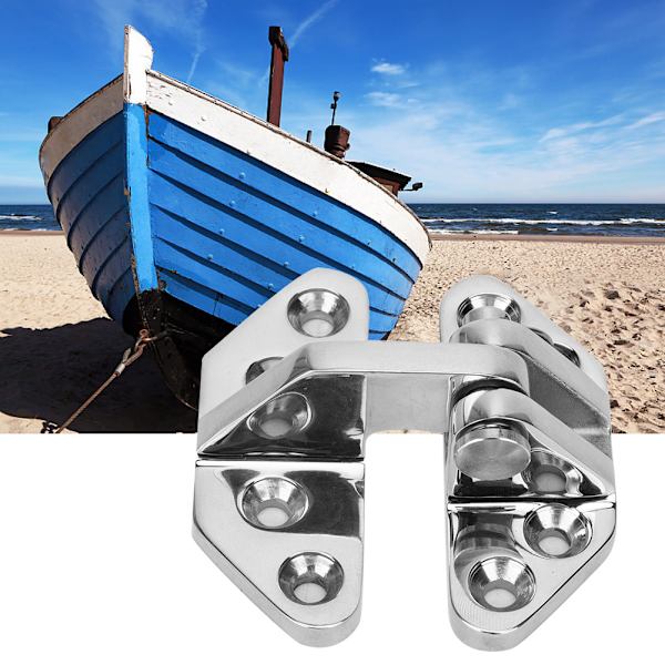 Rustfrit stål 316 sommerfugl bådlågehængsel 2 stk. dørhardware