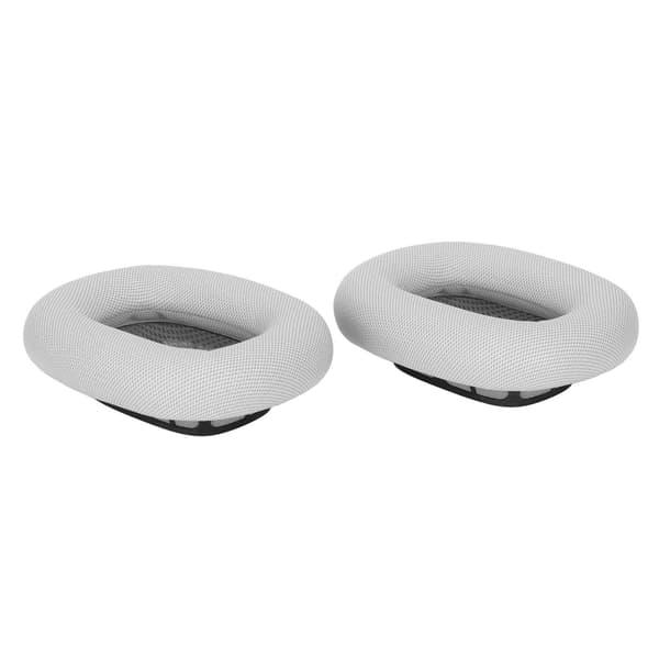 Airpod MAX Hörlursersättning Mjuka Memory Foam Protein Läder Öronkuddar Öronmuffar Grå