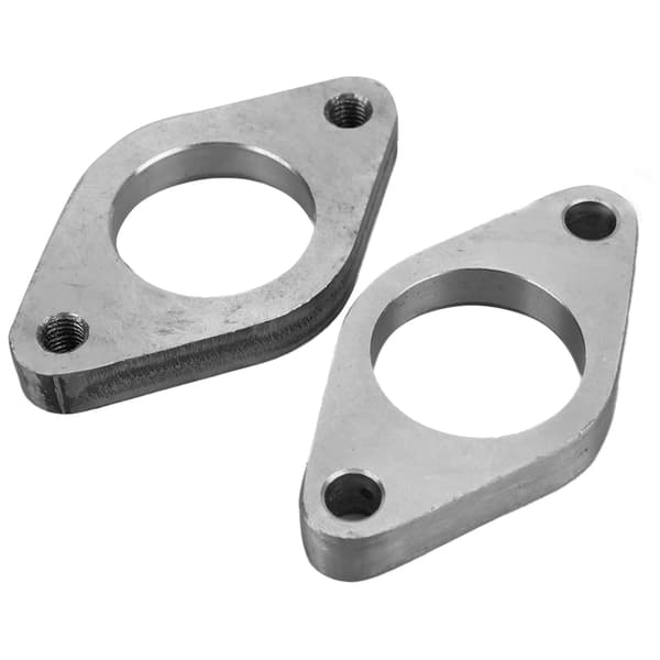 2 stk. Wastegate Dump Pipe Flange Pakning Rustfrit Stål til 1,4-1,5 tommer Turbolader
