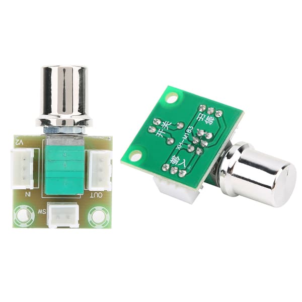50K Dubbel Potentiometer Volymkontrollkort Modul med Terminalbas