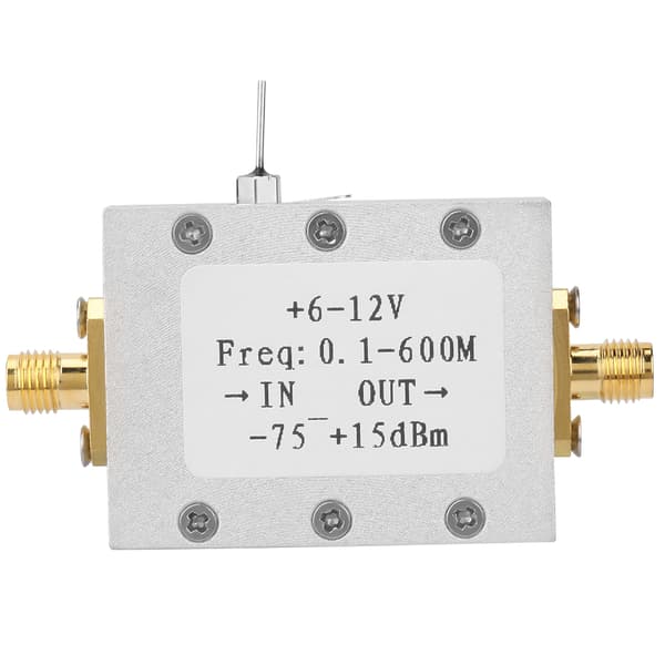 AD8307 RF effektmåler logaritmisk testdetektor 0,1-600M -75~+15dBm modul med etui