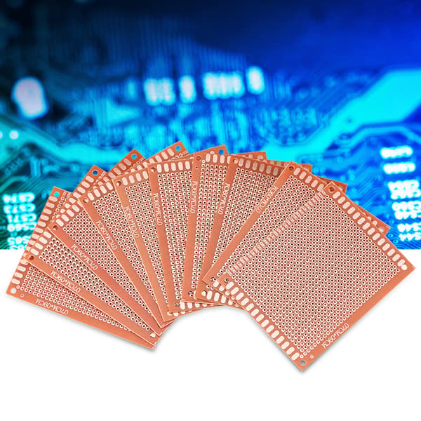 10 kpl 7x9cm DIY Prototyyppi Yksipuolinen PCB Universaali Piirilevy