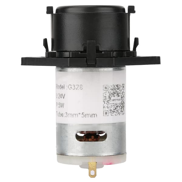 Doseringspumpe DIY Peristaltisk Slangehoved til Akvarium Lab Kemisk Analyse (sort 24v 3*5)