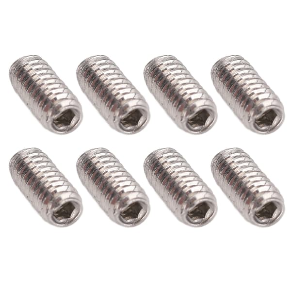 50 stk. A2-70 rustfritt stål settskruer M2x4 sett maskinvare festemidler kit