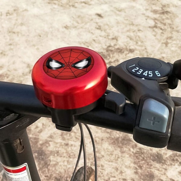 Cykelklocka for barn Pojkar Småbarn, aluminiumcykel spider man(right)