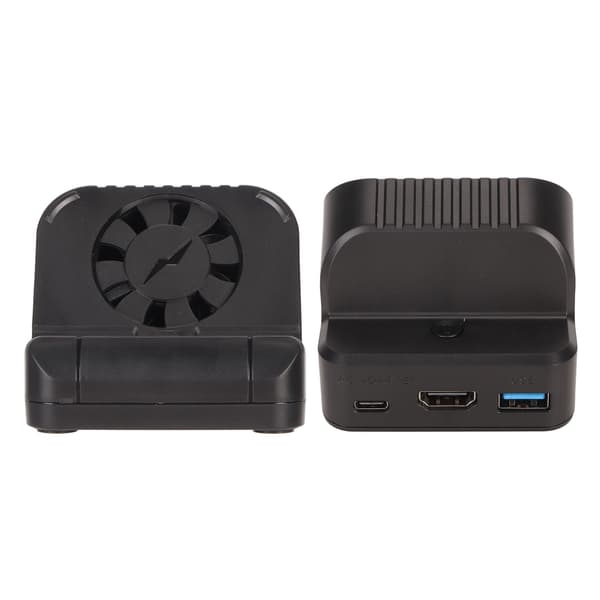 Switch Dockningsstation HD Multimedia Interface USB 3.0 Kylfläkt Portabel TV Adapter Laddare för Switch OLED