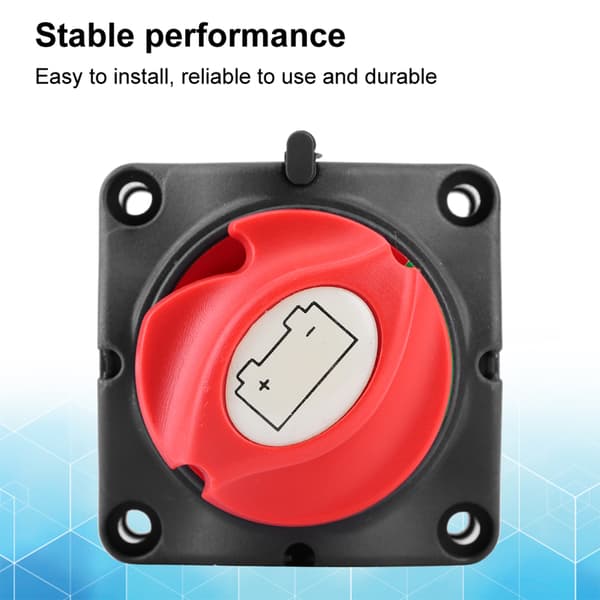 12V 600A Batteri Isolator Master Afbryder Afbryd To-Niveau Switch til RV Yacht
