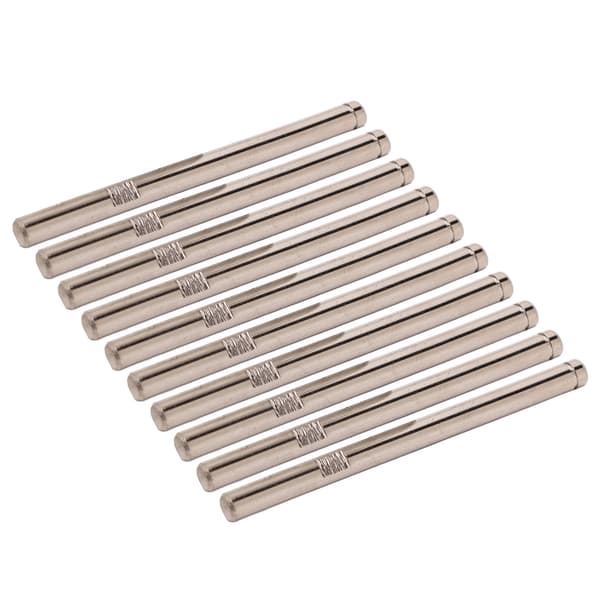 10 stk. 52,7 mm rustfrit stål 4 mm diameter børsteløs motoraksel til RC bil båd fly