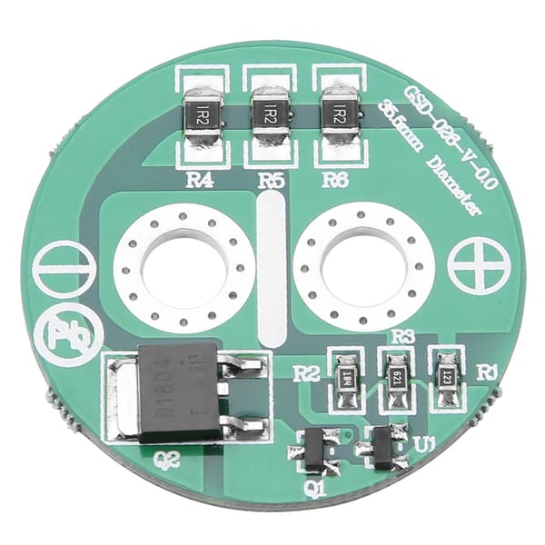 Super Farad Kondensator Litiumbatteri Skydd Balansbräda 2.5V Spänningsgräns PCB