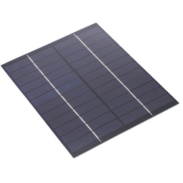 5.2W 12V Mini Solpanel Polykrystallinsk Silicium DIY Modul System 5521 DC Output