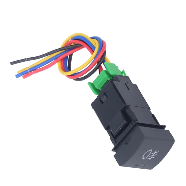 TS-10 Tåkelysbryter foran IP67-beskyttelse Kablet billampe trykknapp ABS for Camry-erstatning