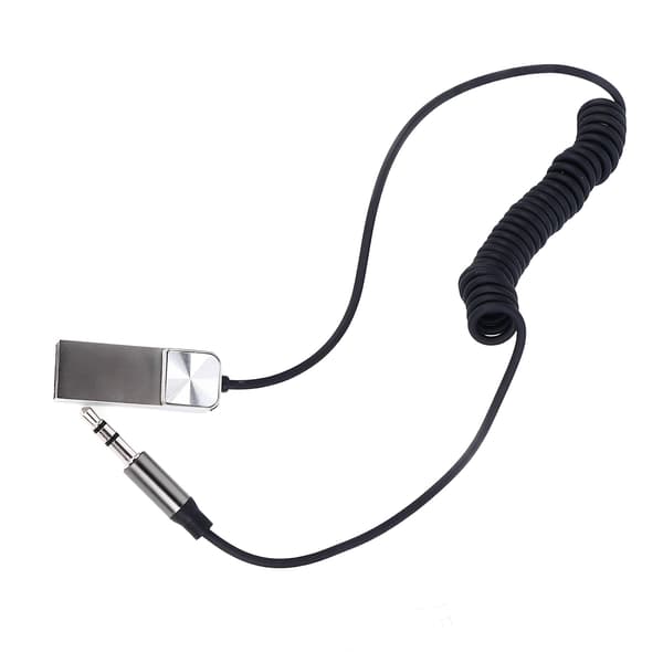 Bluetooth 5.0 Receiver 3.5mm Aux Trådløs Lydadapter Hurtig Parring Stabil Forbindelse til Bil Hjem Bærbar