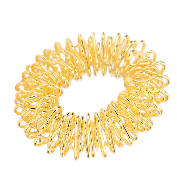 Piggete sensoriske fingerringer Stresslindring Massasjeterapi for barn voksne gull
