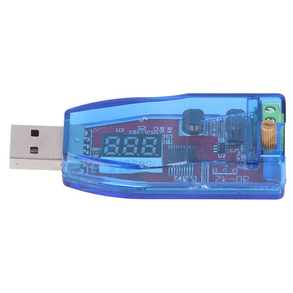 DCDC USB Justerbar Strømforsyningsmodul Buck Boost Spenningsomformer 5V til 3.3V 9V 12V 24V