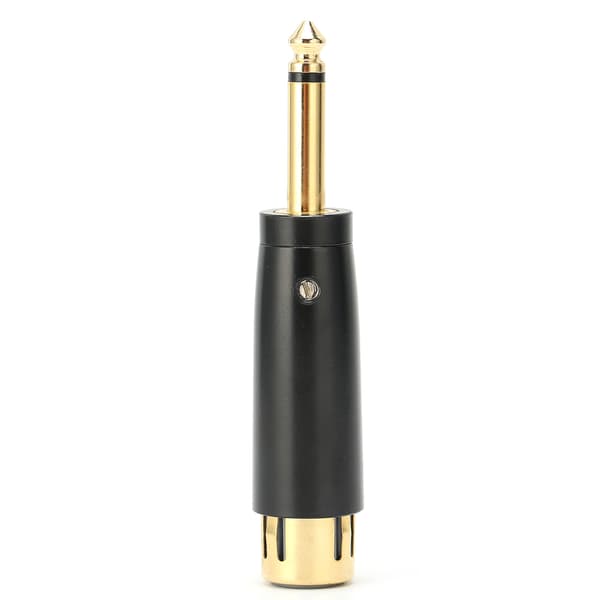 6,35 mm Mono Hane till XLR Hona Ljudadapter Gitarr Mikrofonkabel Gränssnitt