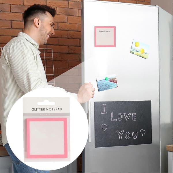 Gennemsigtige Sticky Notes Perfekt til Studie, Arbejde, Boligindretning, Håndværksartikler Set