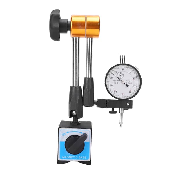 Aluminiumslegering Dial Indicator Magnetisk Fleksibel Base Holder Stativ 380mm