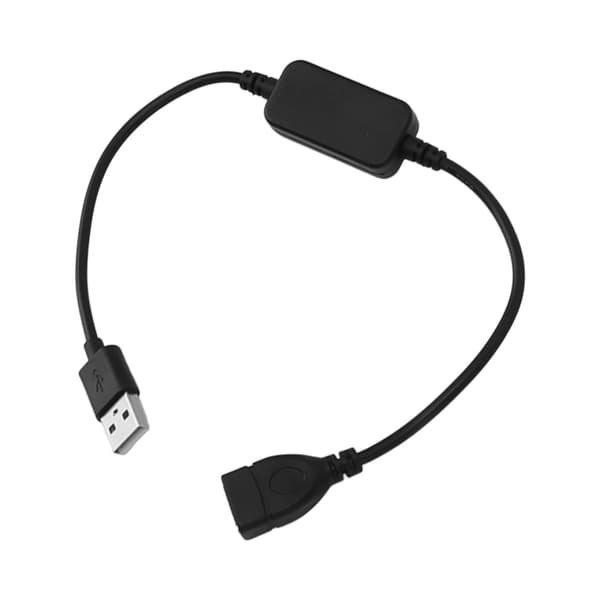 Bluetooth USB lysdæmper IP44 Smart enkeltfarvet lysbåndcontroller lysdæmper trådløs 433HZ controller lysdæmper sort