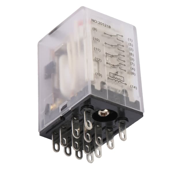 BEMM4C 14-benet 5A Mini Power Mellem elektromagnetisk relæ 24VAC
