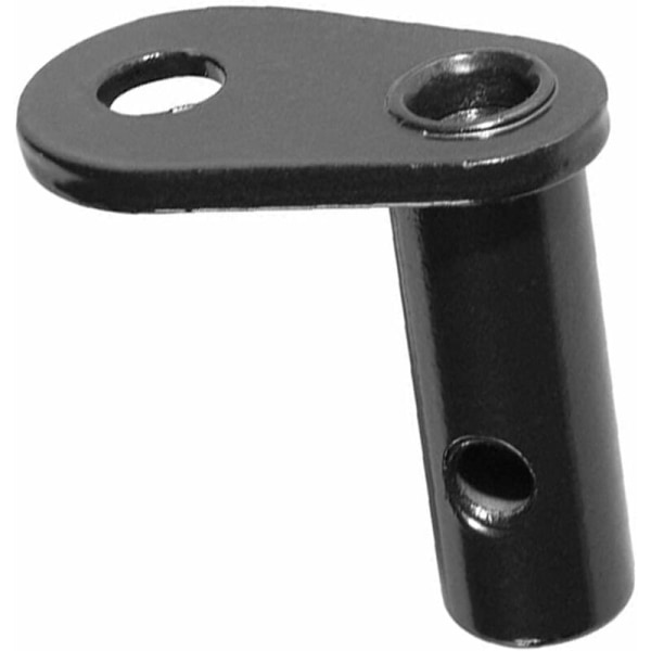 Black Bike Trailer Hitch Universal Cykel Adapter Tillbehör Bakre ersättningsaxel Hitch Infästning för Pet Cargo Bike T